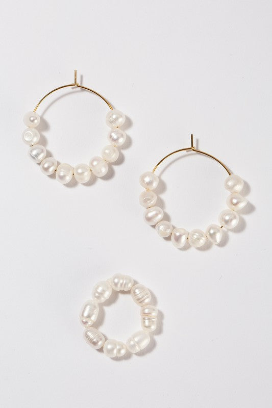 Natural Pearl Set