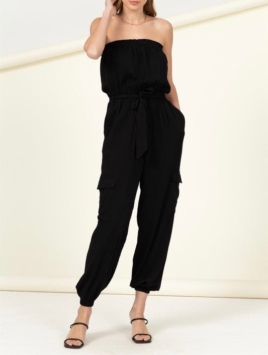 Tube Top Jumpsuit