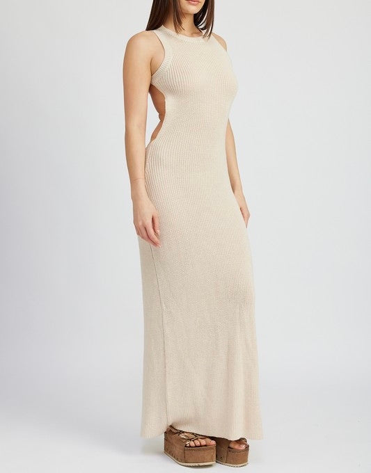 Maxi Dress Open Back