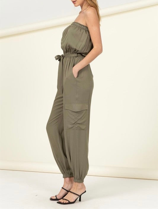 Tube Top Jumpsuit