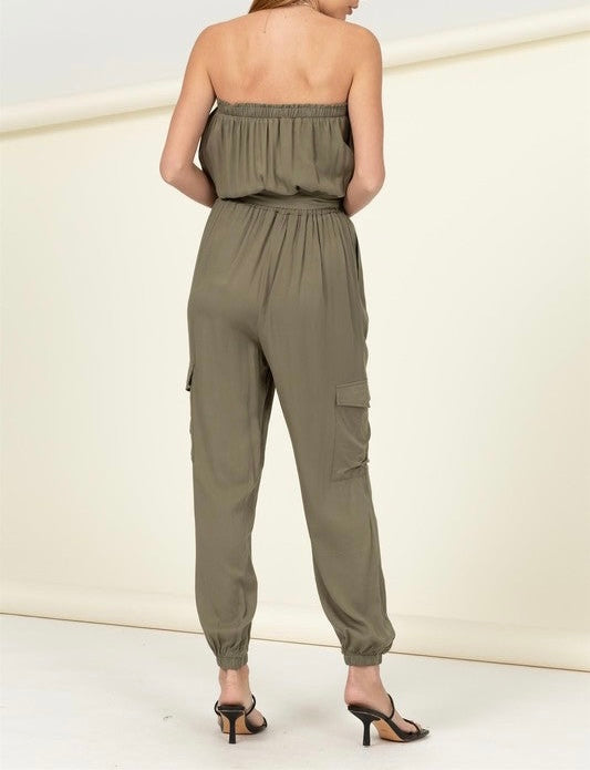 Tube Top Jumpsuit