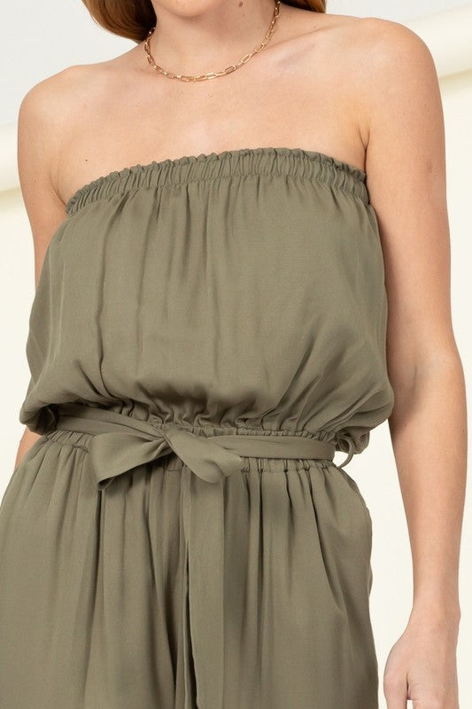 Tube Top Jumpsuit